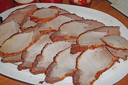 Kräuteriger Schweinebraten für Aufschnitt 15