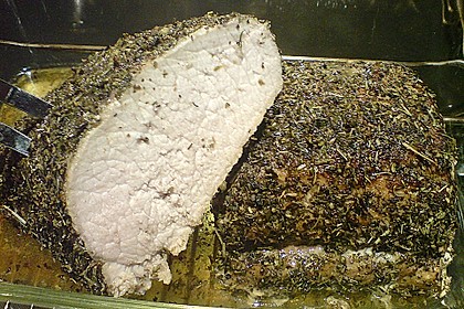Kräuteriger Schweinebraten für Aufschnitt 21