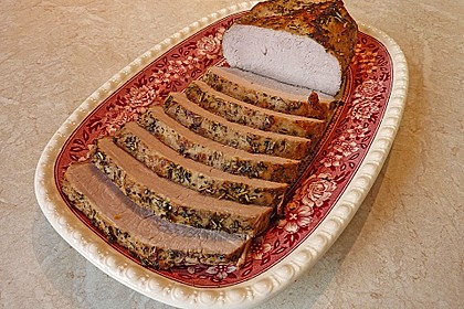 Kräuteriger Schweinebraten für Aufschnitt 14