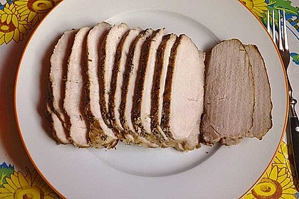 Kräuteriger Schweinebraten für Aufschnitt 6