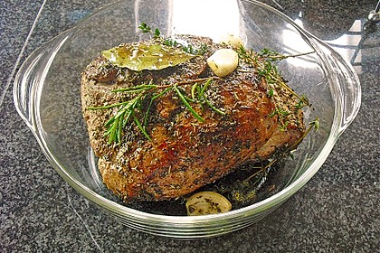 Kräuteriger Schweinebraten für Aufschnitt 7