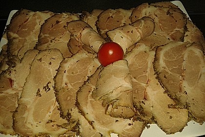 Kräuteriger Schweinebraten für Aufschnitt 20
