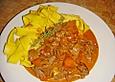 Rindergeschnetzeltes an Balsamicosahnesauce