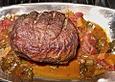 Italienischer Rinderschmorbraten mit Rotwein
