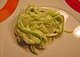 Gurkensalat mit Cr&egrave;me fra&icirc;che - Wasabi - Dressing