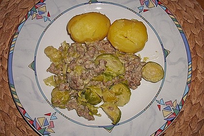 Rosenkohl - Hackauflauf 8