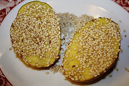 Sesamkartoffeln aus dem Ofen 9