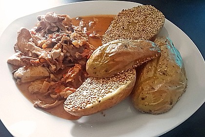 Sesamkartoffeln aus dem Ofen 14