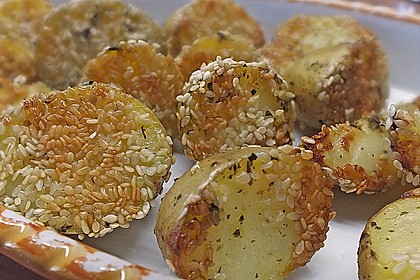 Sesamkartoffeln aus dem Ofen 1