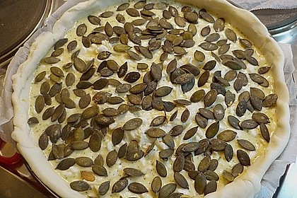K&uuml;rbis - H&uuml;ttenk&auml;se - Quiche 2