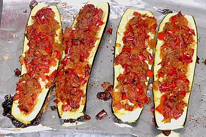 Gefüllte Zucchini 3