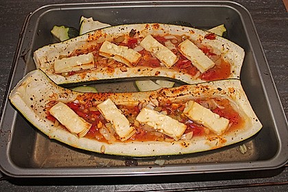 Gefüllte Zucchini 5