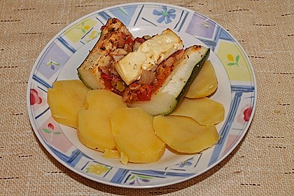 Gefüllte Zucchini 4