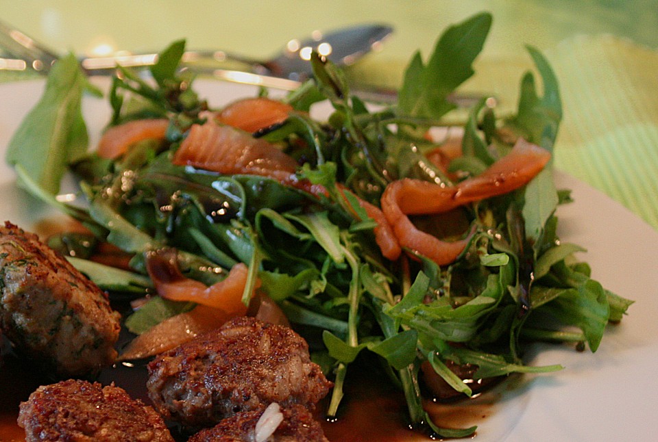 Rucola - Lachs - Salat (Rezept mit Bild) von Cha-Cha | Chefkoch.de