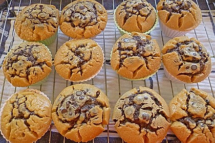 Black Bottom Cupcakes mit Frosting 1