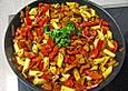 Nudel - Paprika - Wurst - Auflauf