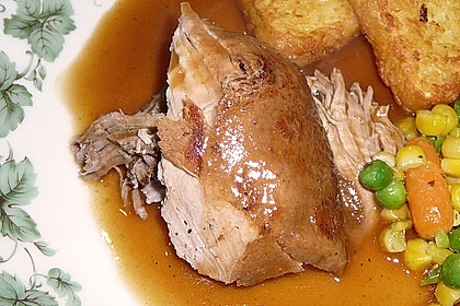 Winterlicher Schweinebraten 7