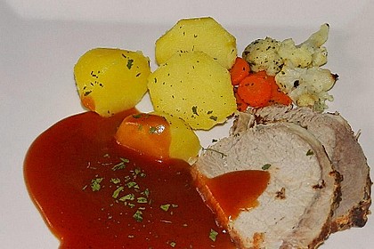 Winterlicher Schweinebraten 16