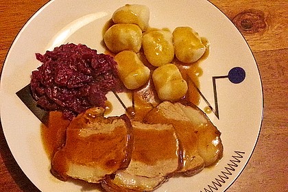 Winterlicher Schweinebraten 9