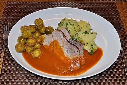 Winterlicher Schweinebraten 6