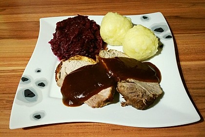 Winterlicher Schweinebraten 20