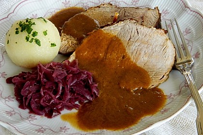Winterlicher Schweinebraten 21