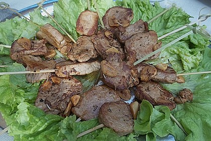 Schweinefilet als Fingerfood mit w&uuml;rziger Sauce 2