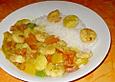 Bananen - Garnelen - Curry
