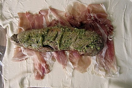 Filet mit Pesto, im Bl&auml;tterteigmantel 18