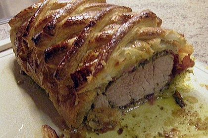 Filet mit Pesto, im Bl&auml;tterteigmantel 21
