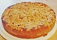 Apfelkuchen mit Vanille - Mohn - Pudding und Streuseln