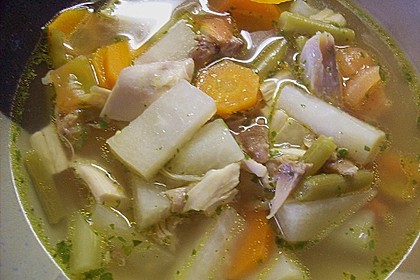 Gem&uuml;seeintopf mit Huhn
