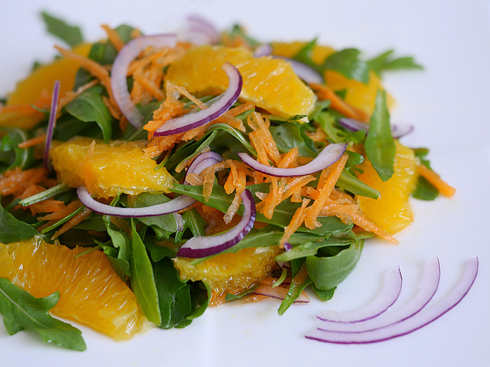 Rucola - Orangen - Salat (Rezept mit Bild) von Nicole151 | Chefkoch.de