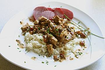Geschnetzeltes Stroganoff
