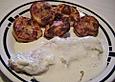 Naturschnitzel mit delikater Sauce