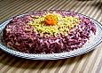 Russischer Schichtsalat 'Hering im Pelzmantel'