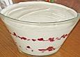 Honig - Mascarpone - Quark mit Himbeeren