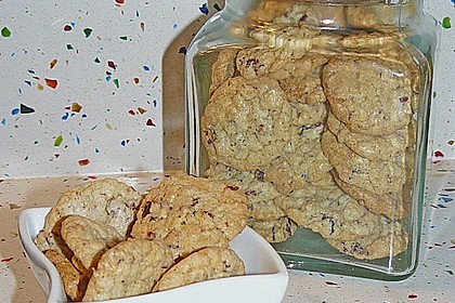 Urmelis wei&szlig;e Schokolade - Cranberry - Haferflocken - Cookies 1