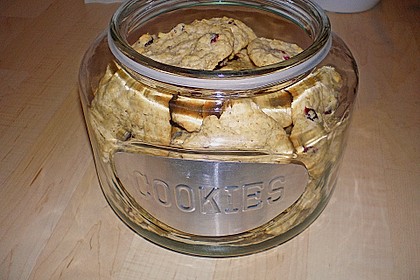 Urmelis wei&szlig;e Schokolade - Cranberry - Haferflocken - Cookies 2