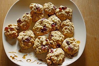 Urmelis wei&szlig;e Schokolade - Cranberry - Haferflocken - Cookies 8