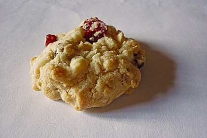 Urmelis wei&szlig;e Schokolade - Cranberry - Haferflocken - Cookies 10