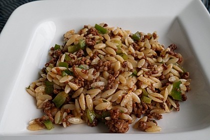 Kritharaki - Salat mit Hackfleisch 18