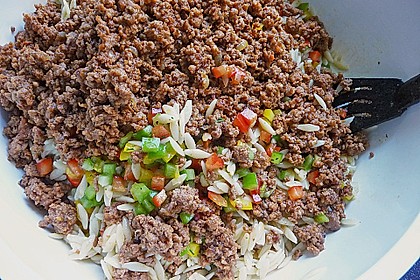 Kritharaki - Salat mit Hackfleisch 52