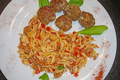Kritharaki - Salat mit Hackfleisch 21