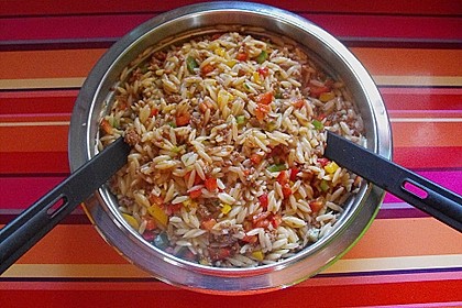 Kritharaki - Salat mit Hackfleisch 30