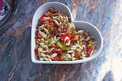 Kritharaki - Salat mit Hackfleisch 20