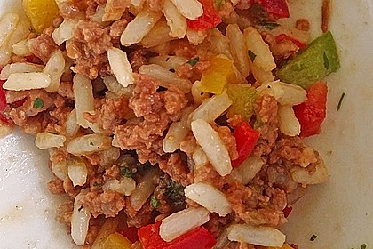 Kritharaki - Salat mit Hackfleisch 49