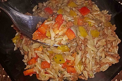 Kritharaki - Salat mit Hackfleisch 37