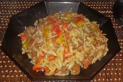 Kritharaki - Salat mit Hackfleisch 29