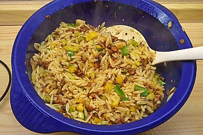 Kritharaki - Salat mit Hackfleisch 48